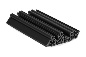 Klipsy do taśmy ogrodzeniowej WDB PLAST PREMIUM LINE - czarny 10 szt.