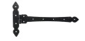 Zawias pasowy ozdobny retro kuty