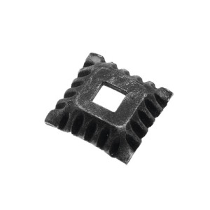 Maskownica kuta 15x50x50 mm z otworem 16,5x16,5 mm 