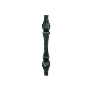 Przekuwka kuta 160x25 mm z otworem 12x12 mm
