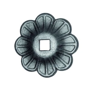 Maskownica kuta fi90 mm z otworem 14,5x14,5 mm 