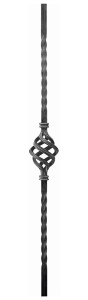 Słup kuty balustradowy H:1200 20x20