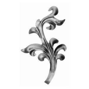 Liść kuty 240x140 mm 