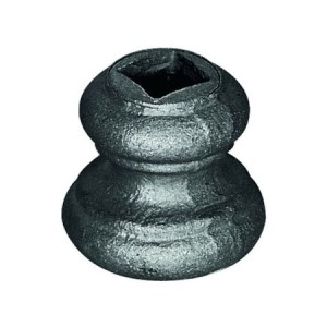 Przekuwka kuta 39x40 mm z otworem 12,5x12,5 mm