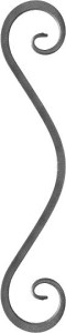 Element spiralny E 540x90 mm