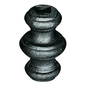 Przekuwka kuta 67x45 mm z otworem 14,5x14,5 mm  