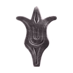 Liść kuty 120x100 mm