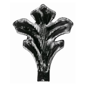 Liść kuty 100x80 mm