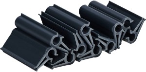 Klipsy do taśmy ogrodzeniowej WDB PLAST PREMIUM LINE 47,5mm - 20 sztuk - antracyt RAL 7016