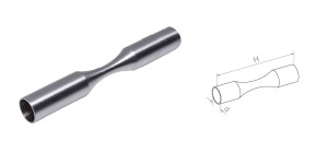 Łącznik uniwersalny na rurę fi 12 mm, długość: 102 mm - satyna
