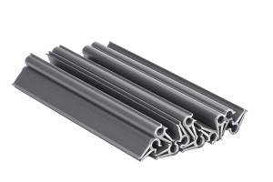 Klipsy do taśmy ogrodzeniowej WDB PLAST PREMIUM LINE - szary 10 szt.