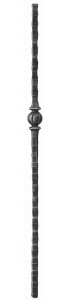 Słup kuty balustradowy H:1200 25x25