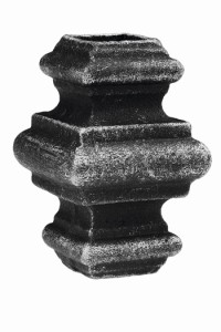Przekuwka kuta 65x38 mm z otworem 12,5x12,5 mm