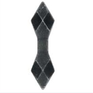 Maskownica kuta 135x38 mm - zamknięta 