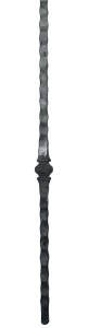 Słup kuty balustradowy H:1200 25x25