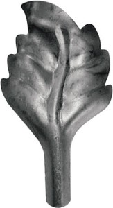 Liść kuty lewy 160x85 mm