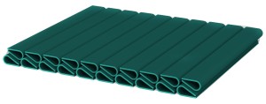 Klips montażowy taśmy WDB PLAST BASIC LINE - zielony 20 szt.