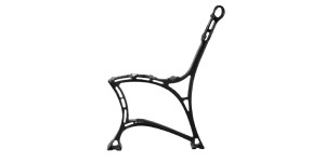 Noga aluminiowa do ławki