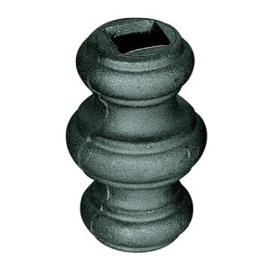 Przekuwka kuta 67x40 mm z otworem 12,5x12,5 mm