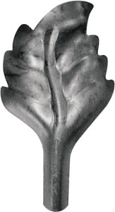 Liść kuty prawy 160x85 mm