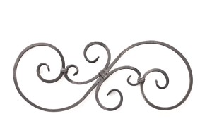 Rozeta balustradowa kuta 300x750