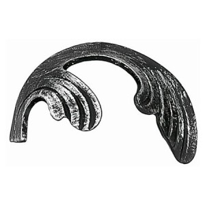 Liść kuty 100x80 mm