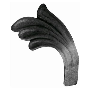 Liść kuty 100x50 mm