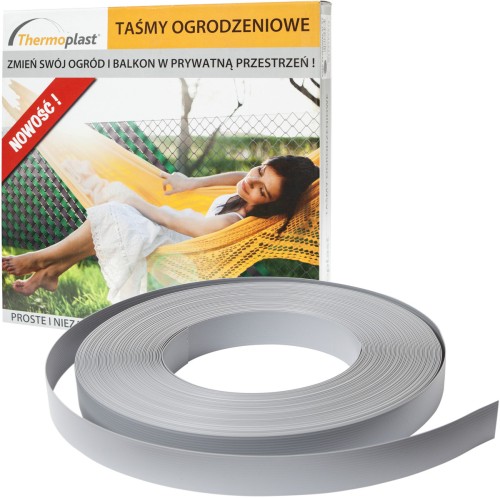 Taśma ogrodzeniowa 47,5 x 50 THERMOPLSAT szara.jpg