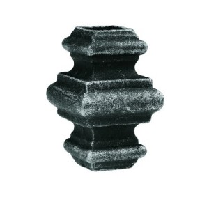 Przekuwka kuta 65x38 mm z otworem 16,5x16,5 mm 