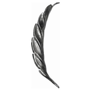 Liść kuty 235x85 mm