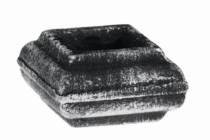 Przekuwka kuta 22x38 mm z otworem 14,5x14,5 mm 