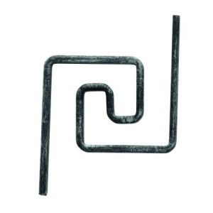 Element spiralny kwadrat 180x220 mm