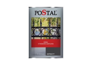 Farba do metalu - antracyt półmat 3L